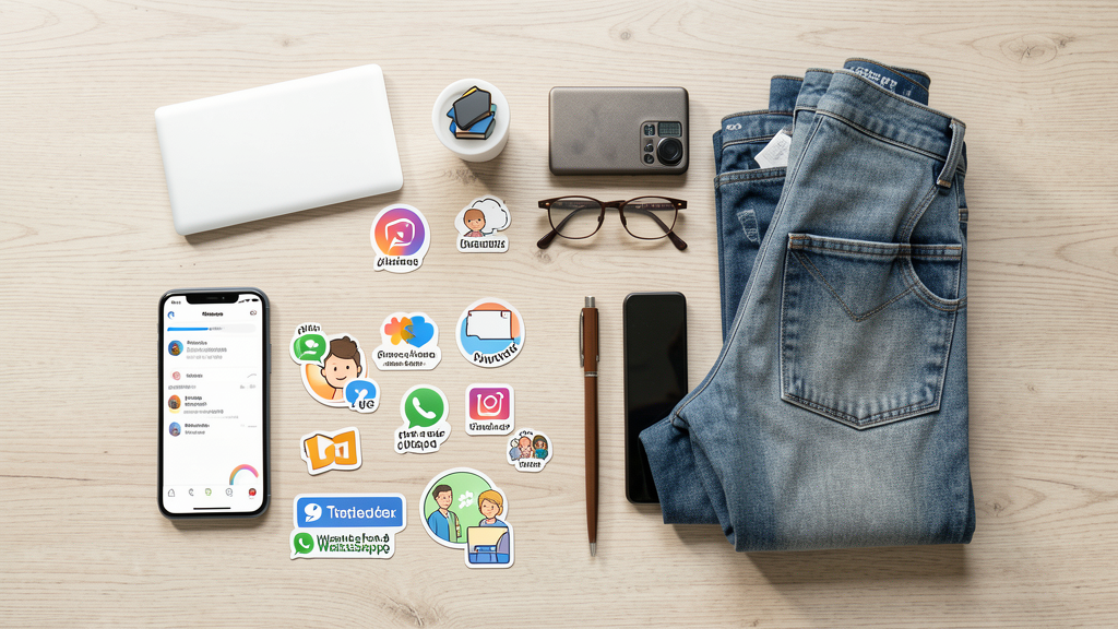 Imagen editorial que ilustra ¿Por qué los stickers de Telegram cargan más rápido que los de WhatsApp en redes 3G?